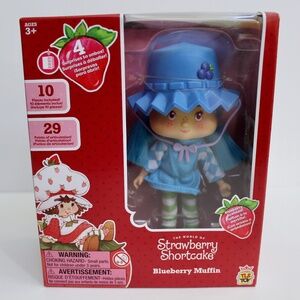 Strawberry Shortcake Blueberry Muffin Doll 5.5" Poseable Fashion Doll (B)